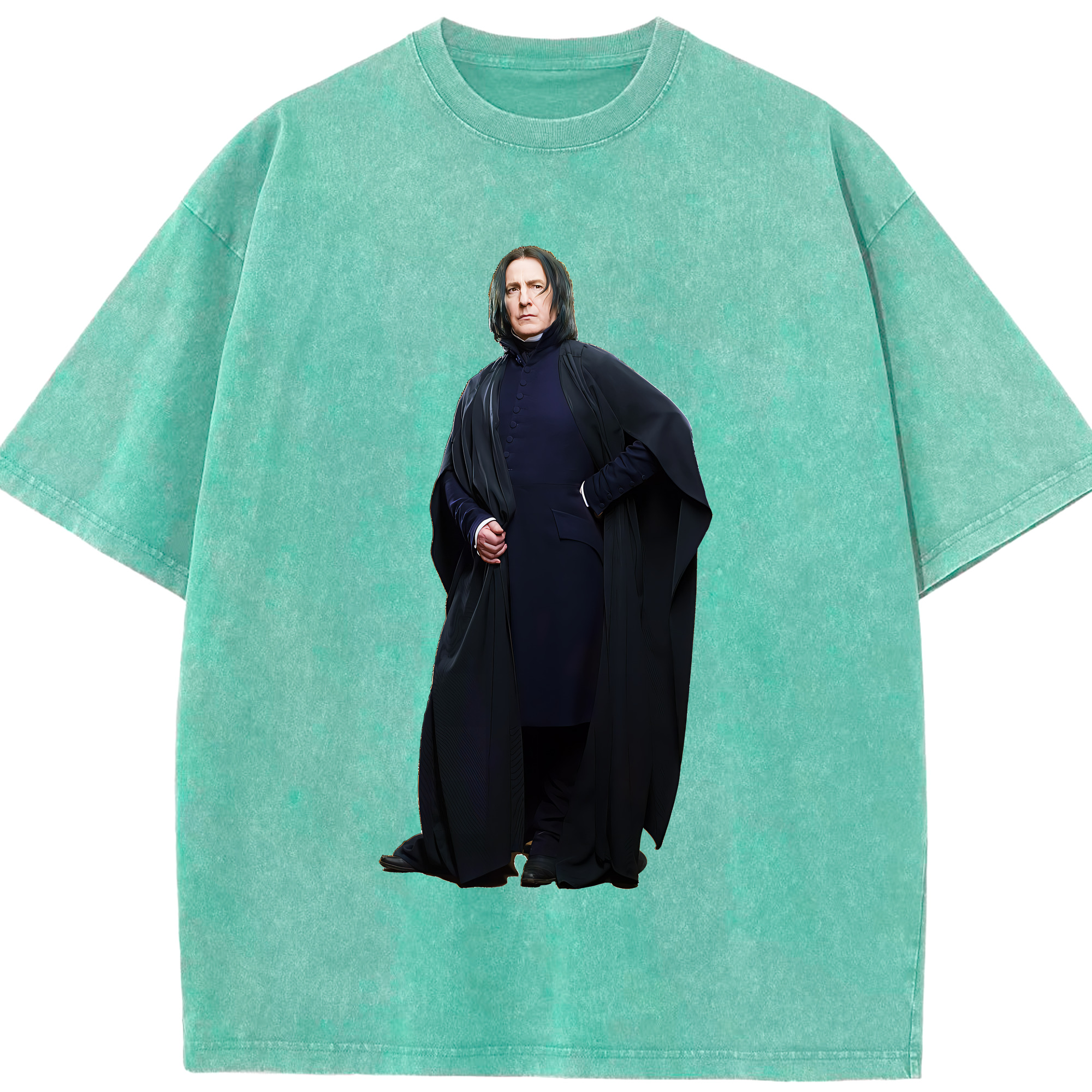 （画像用） Harry Potter ハリー・ポッターシリーズ 綿100% ヴィンテージ風 半袖Tシャツ（フロントプリント）